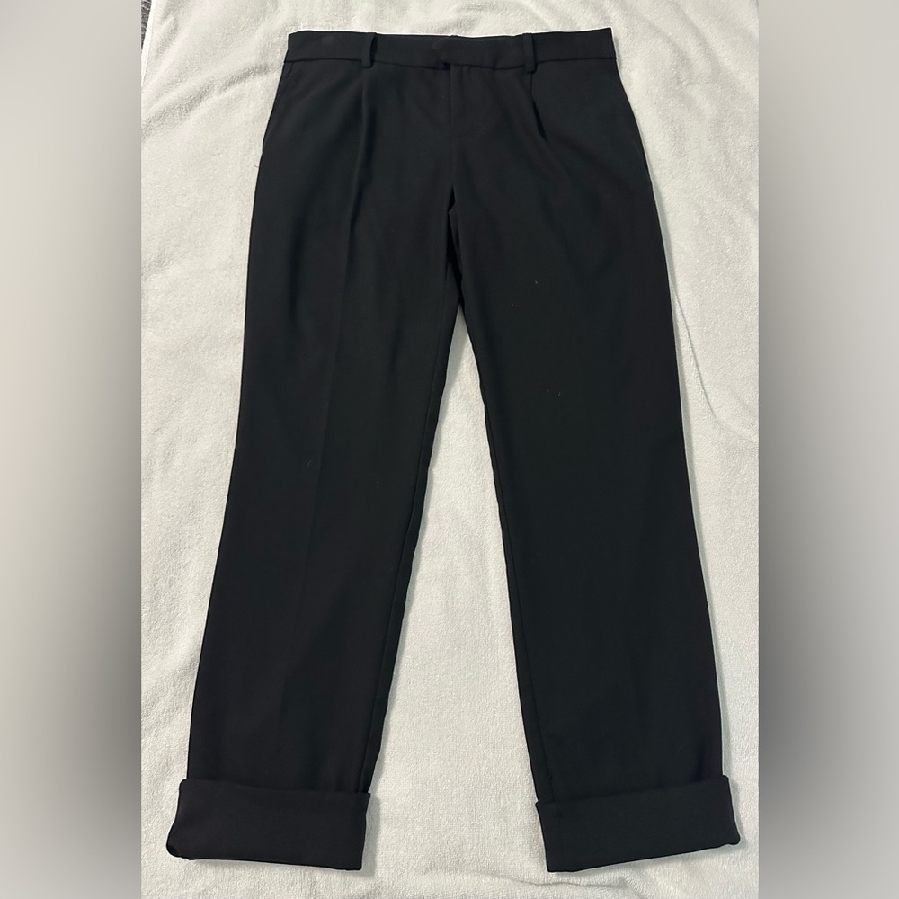 Free People Women's Pleated and Cuffed Dress Pant‎ - Size 6